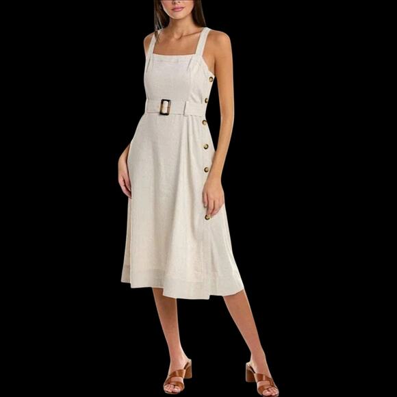 Nicole Miller Beige Dress | Size XL - Picture 6 of 7